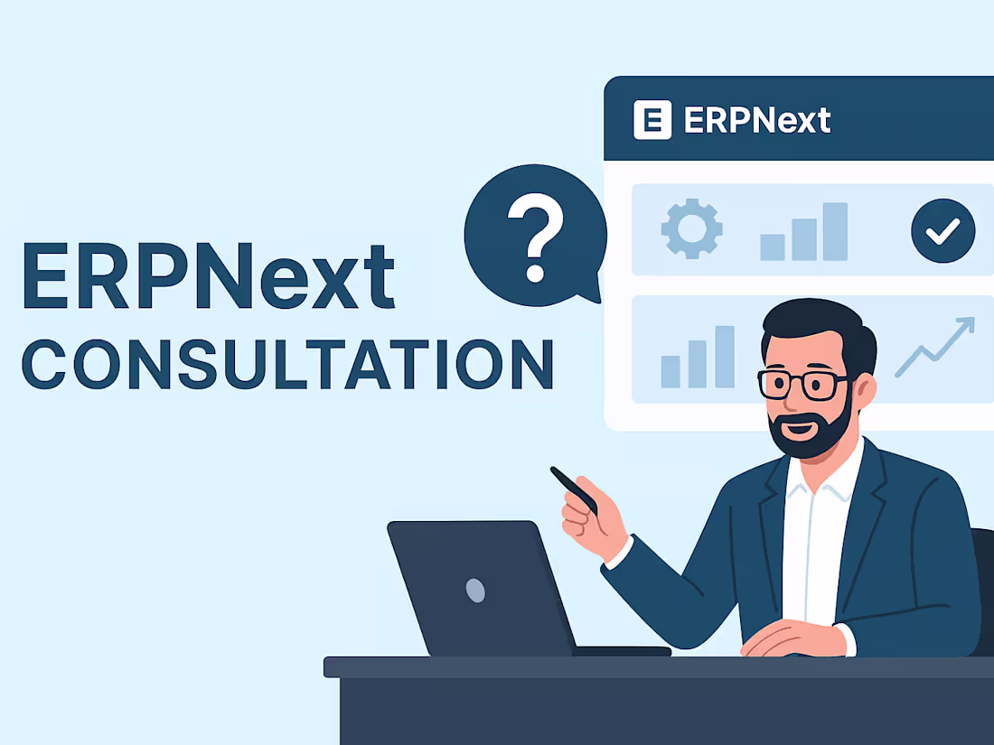 Cover image for ERPNext Techno-Functional Consultant