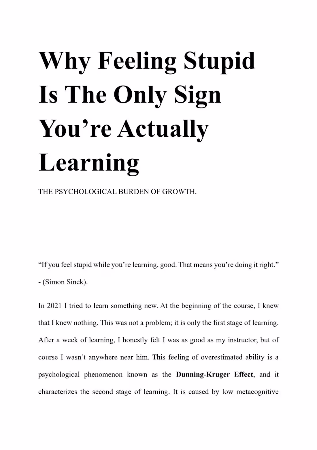 Cover image for ‌In this article I break