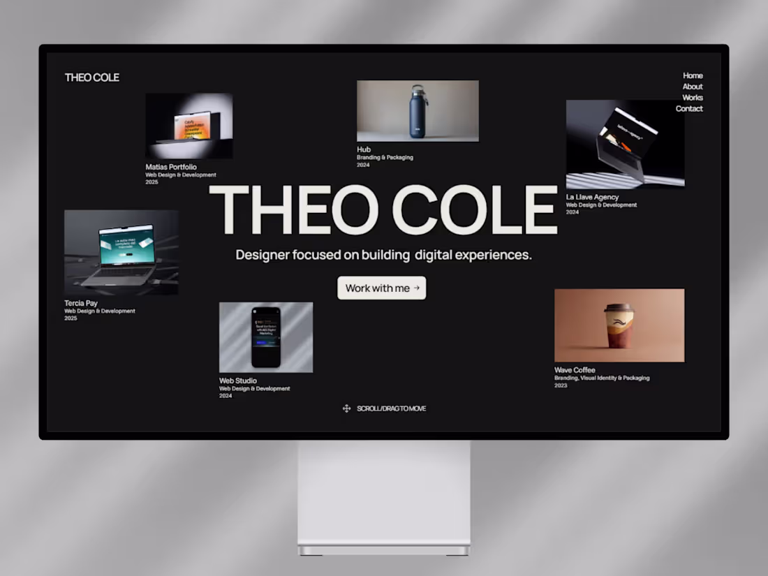 Cover image for Theo Cole — Floating Portfolio