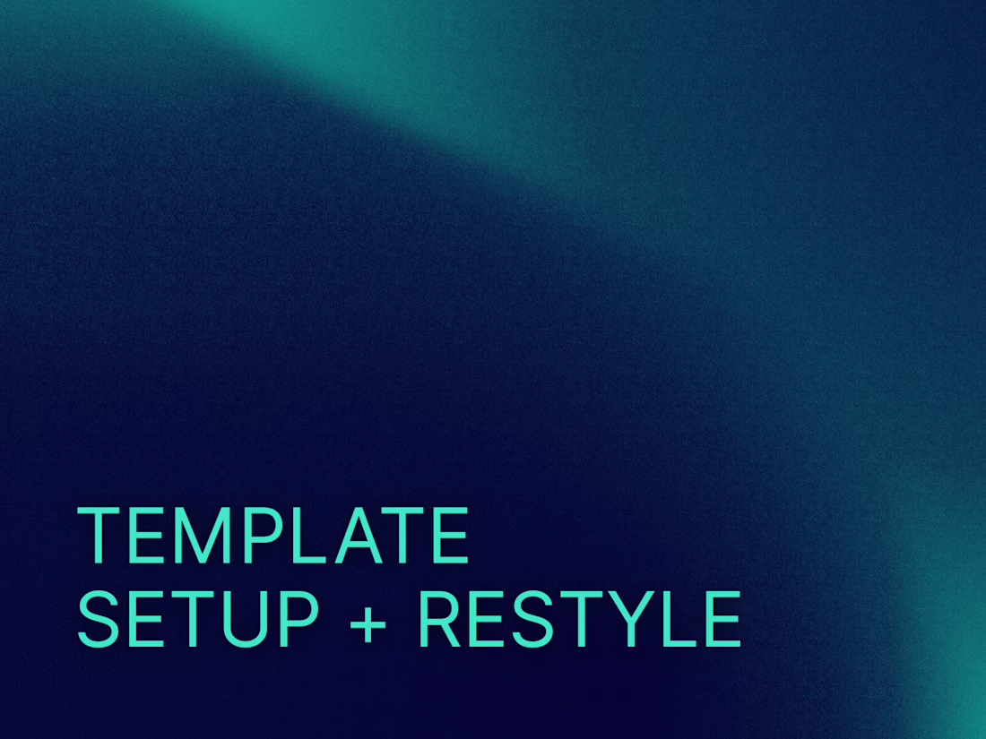 Cover image for Squarespace Template Setup & Restyle