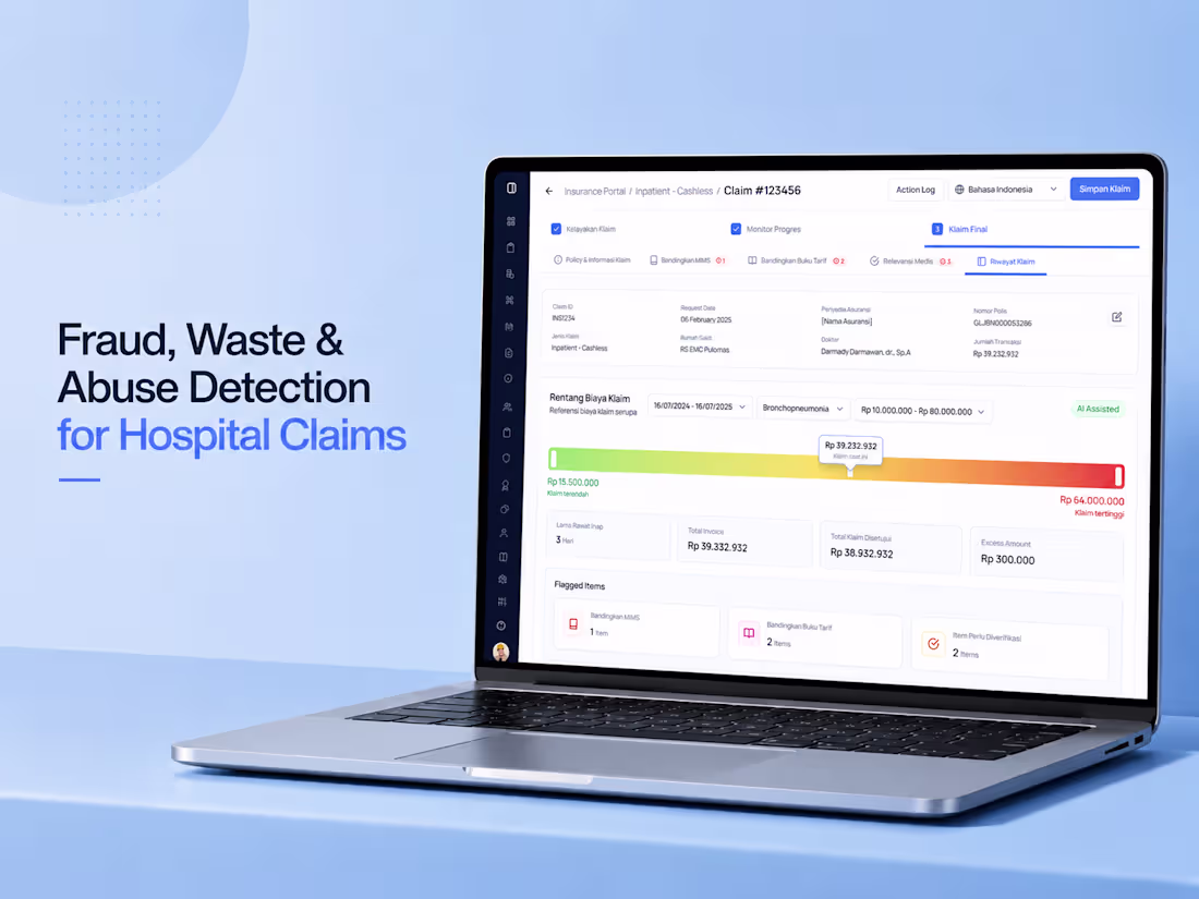 Cover image for AI-Driven Fraud Detection System for Hospital Claims