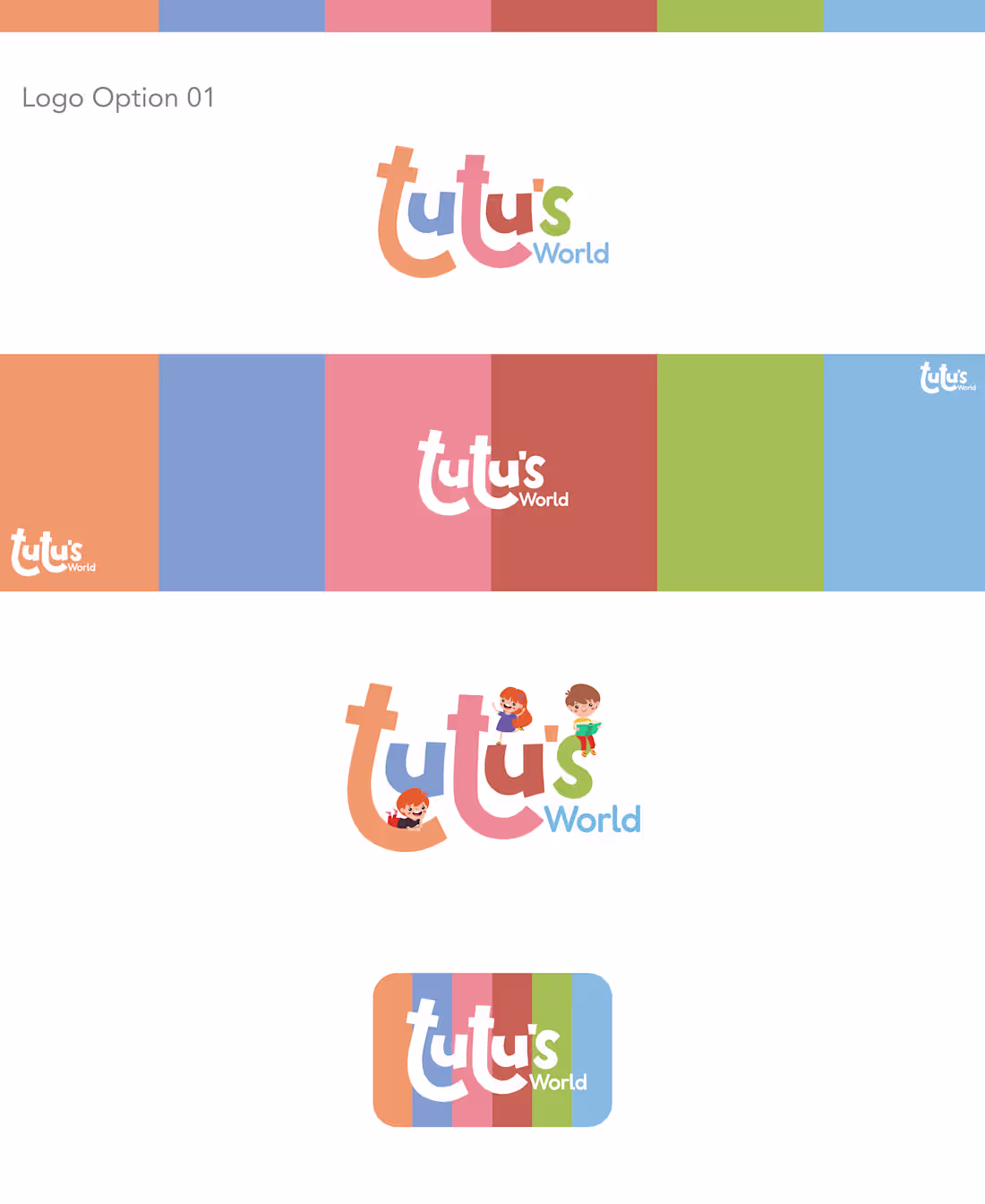 Cover image for Tutu's World Logo :: Behance
