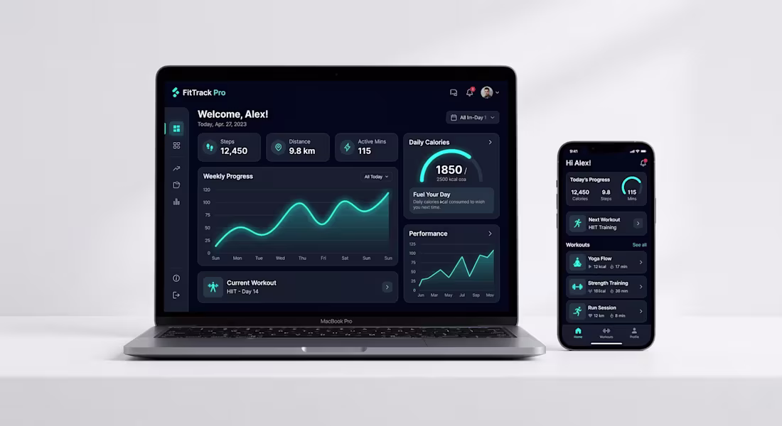 Cover image for FitTrack Pro is a modern