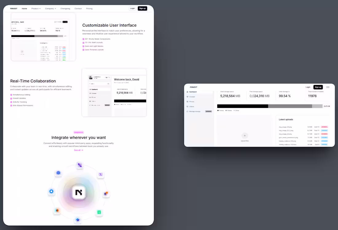 Cover image for Development of Finvoit SaaS Platform