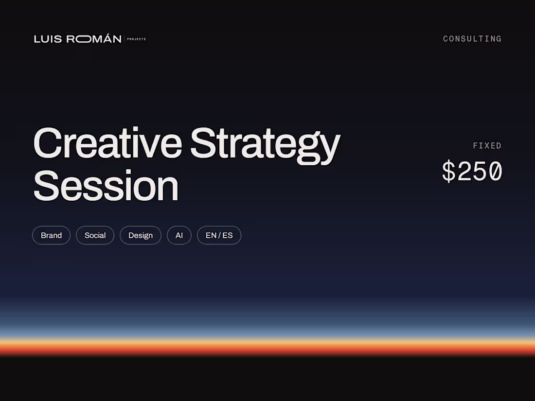 Cover image for Creative Strategy Session