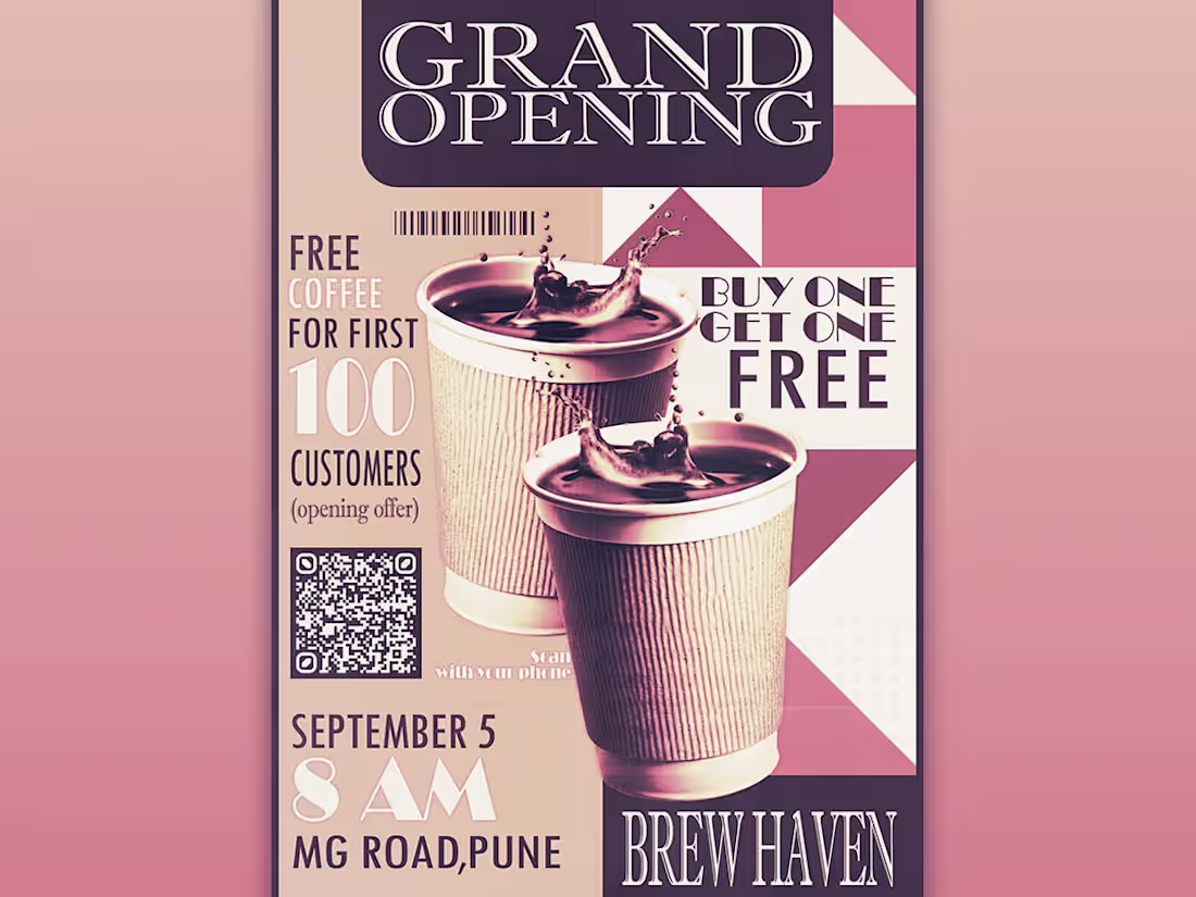 Cover image for Bew Haven Opening Flyer