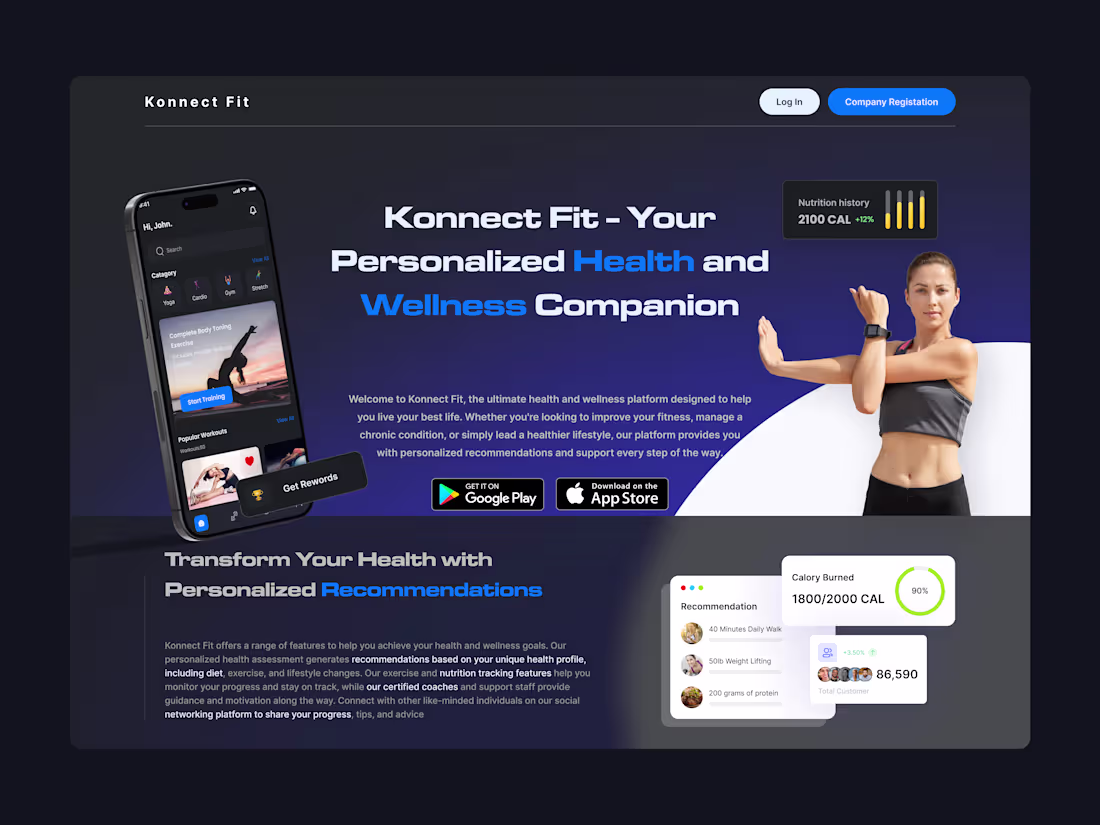 Cover image for Konnect Fit — Train Smarter.