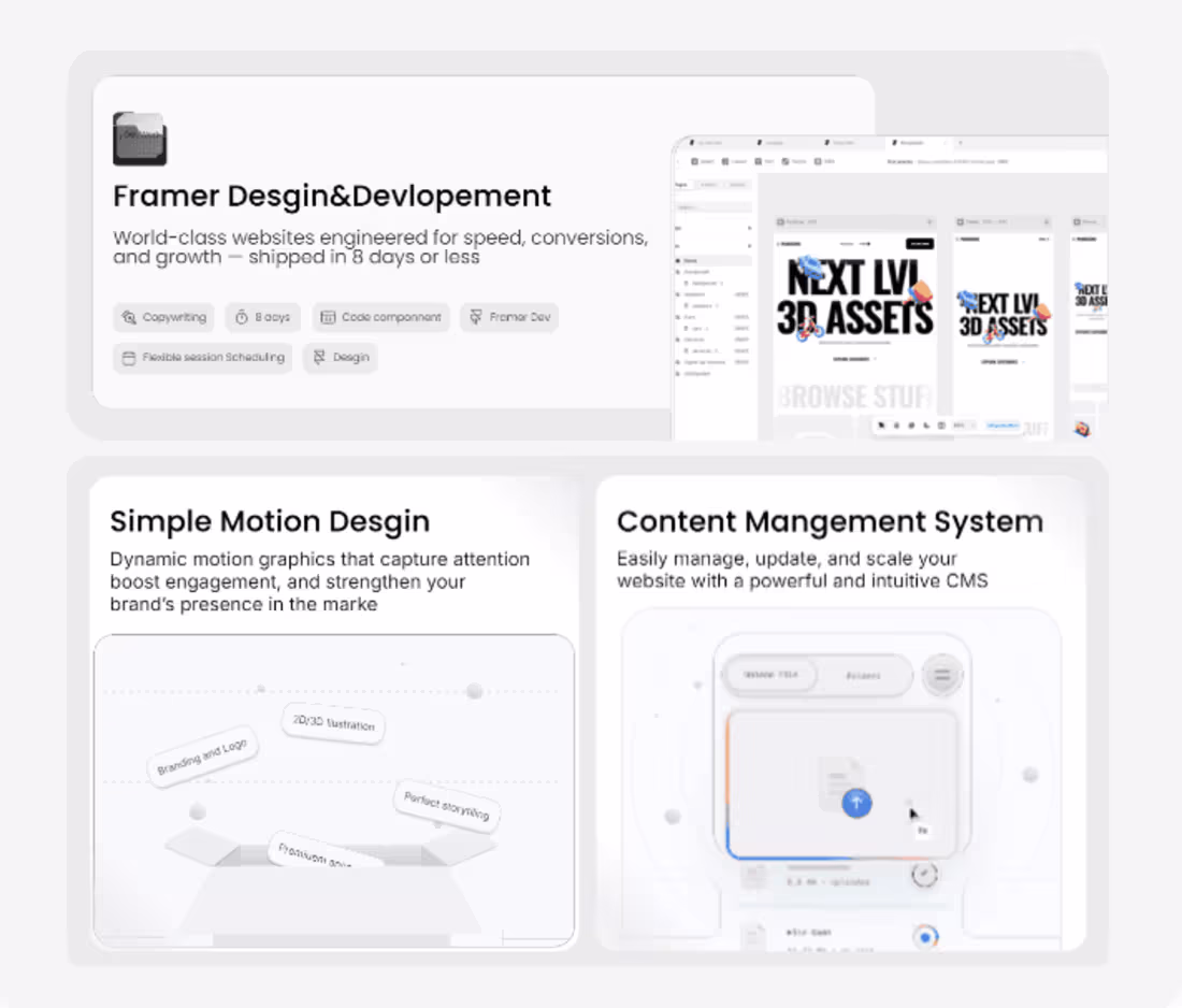 Cover image for Framer Template Customization