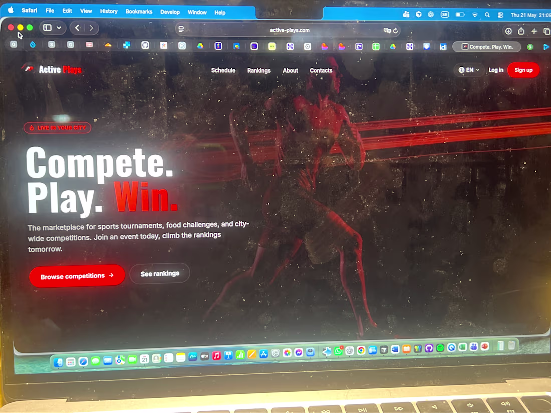 Cover image for A marketplace for sports competitive