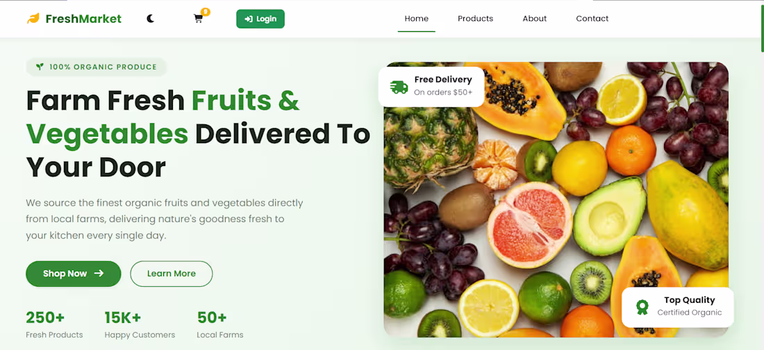 Cover image for Create a comprehensive e-commerce store for showcasing and p...