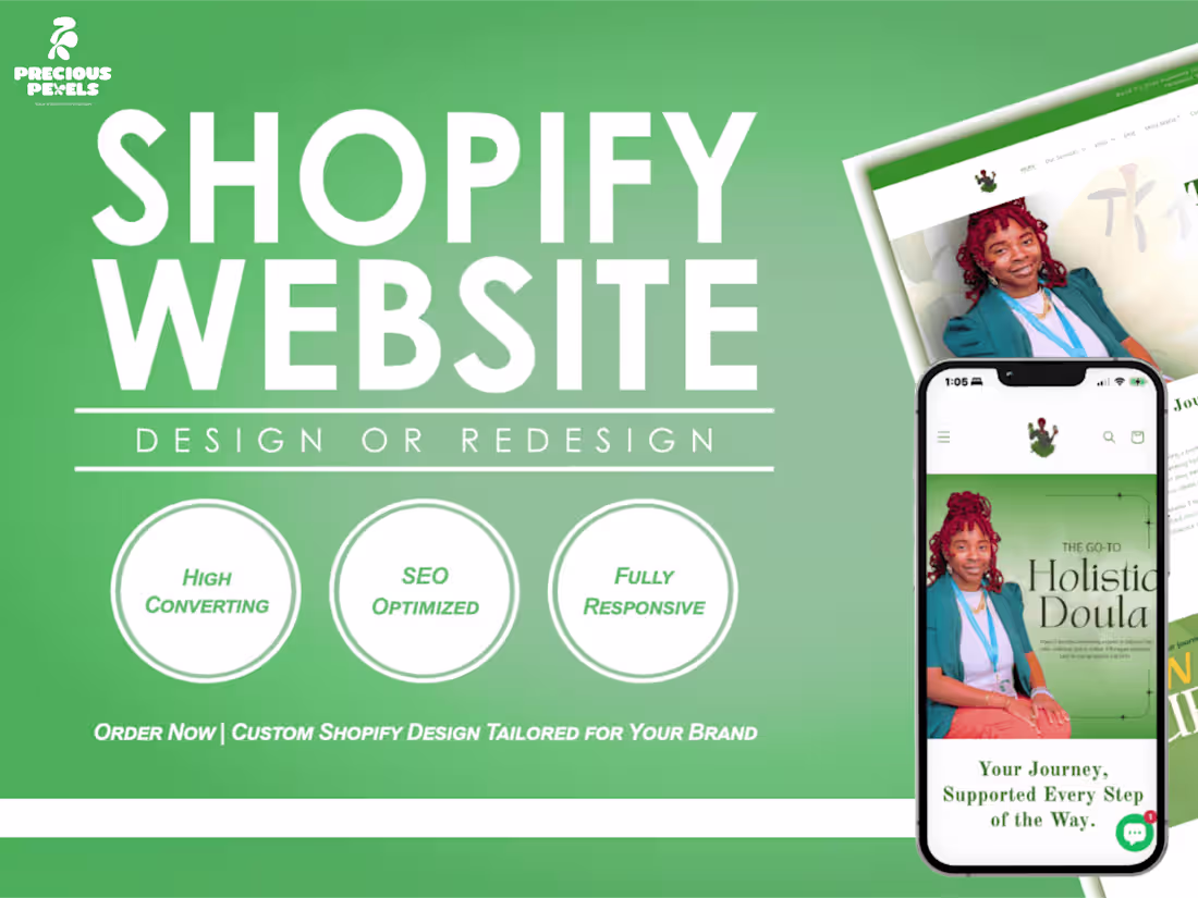 Cover image for Custom, High-Converting Shopify Stores for Bold Brands