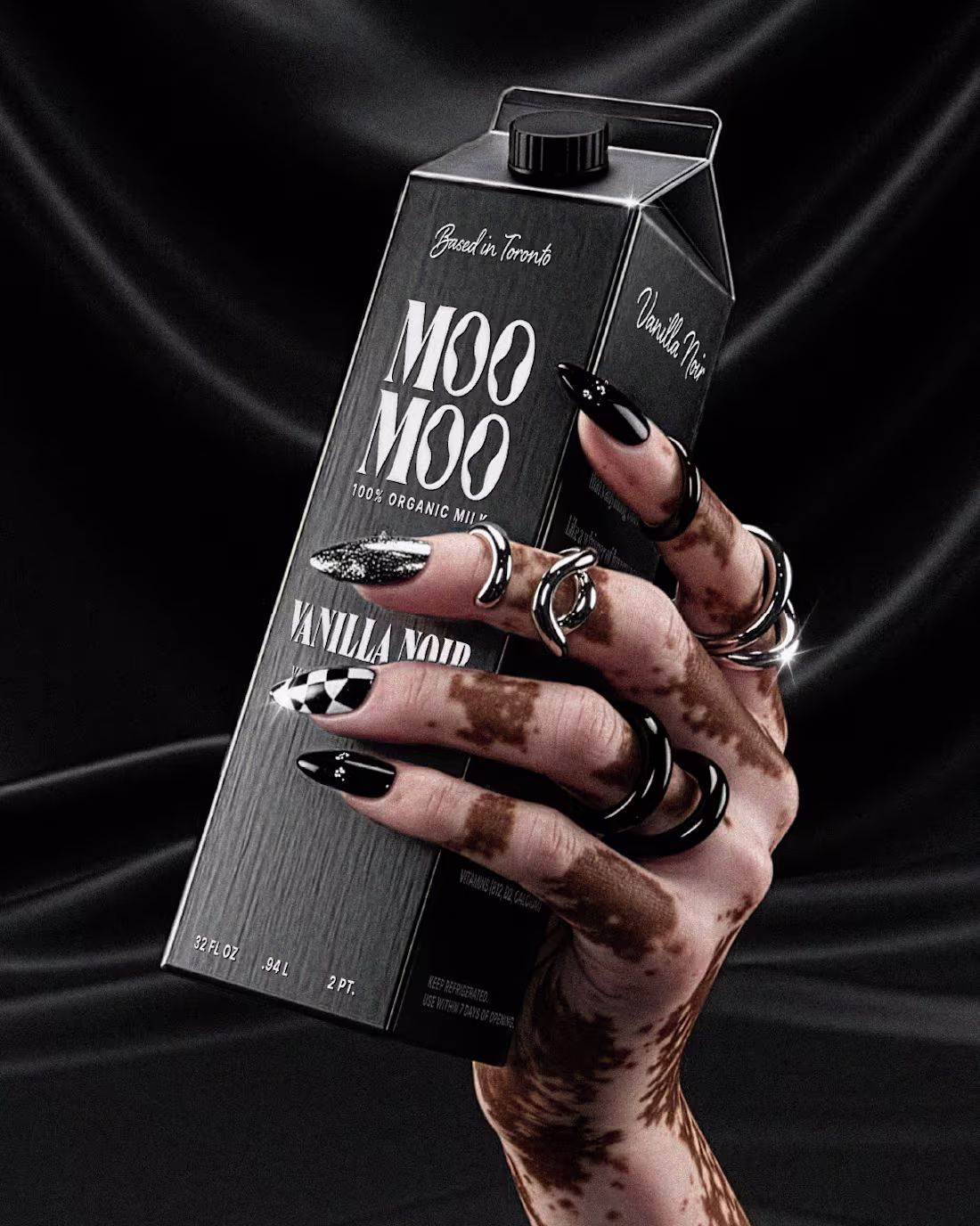 Cover image for Moo Moo — Luxury Milk Brand Identity & Packaging