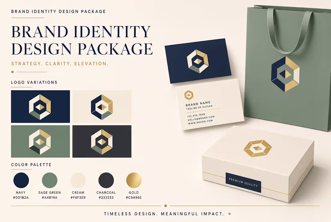 Cover image for Complete Brand Identity System for Small Businesses