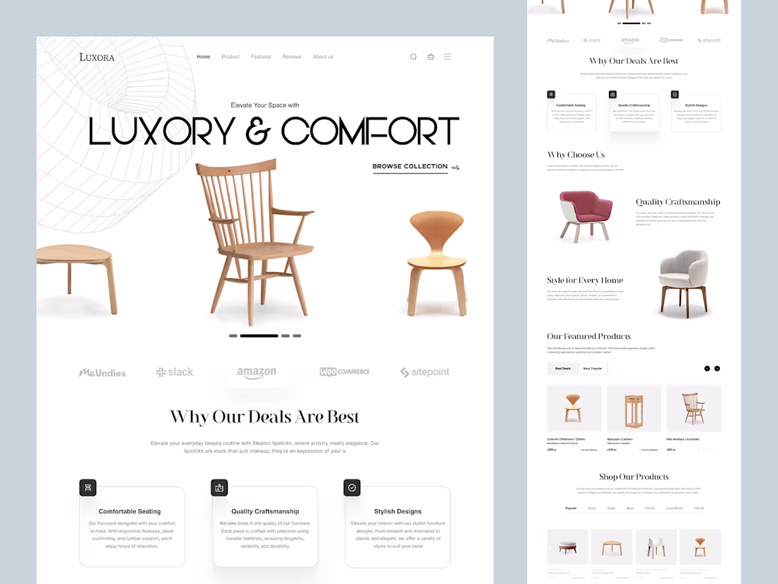Cover image for Shopify Website Design for Furniture