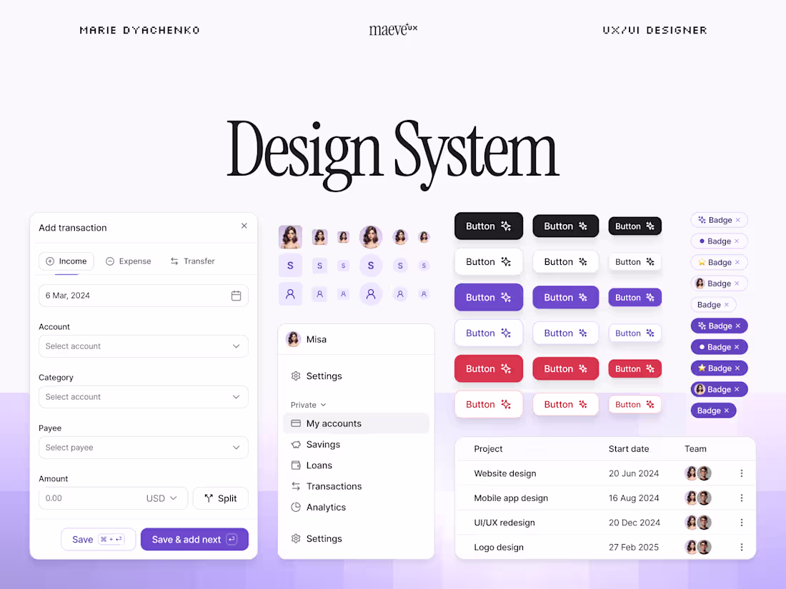 Cover image for Design System