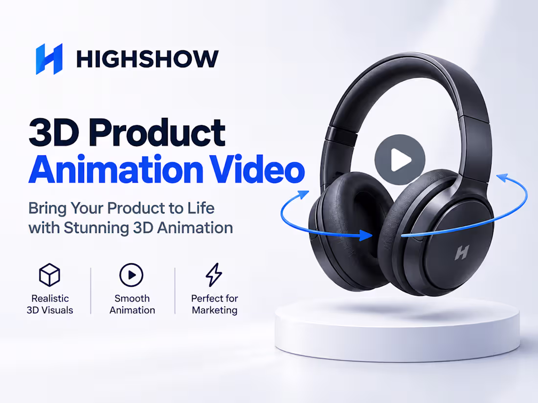 Cover image for 3d Product Animation Video