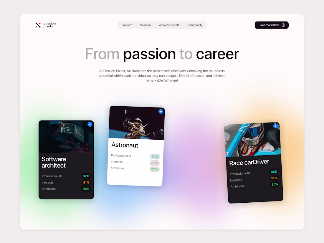 Cover image for Landing page design + Framer/Webflow/Custom development