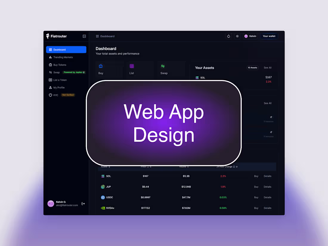 Cover image for Web App Design