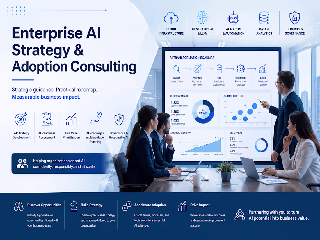 Cover image for Enterprise AI Strategy & Adoption Consulting