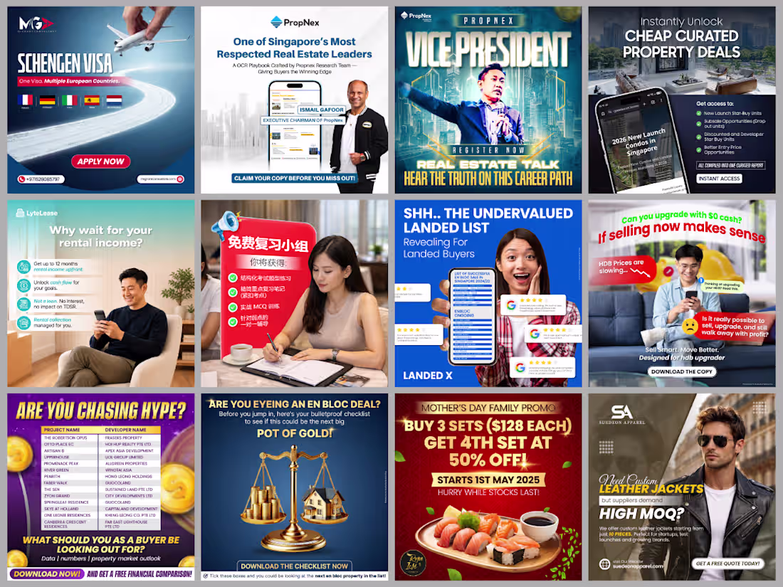 Cover image for Social Media & Paid Ad Creative Design