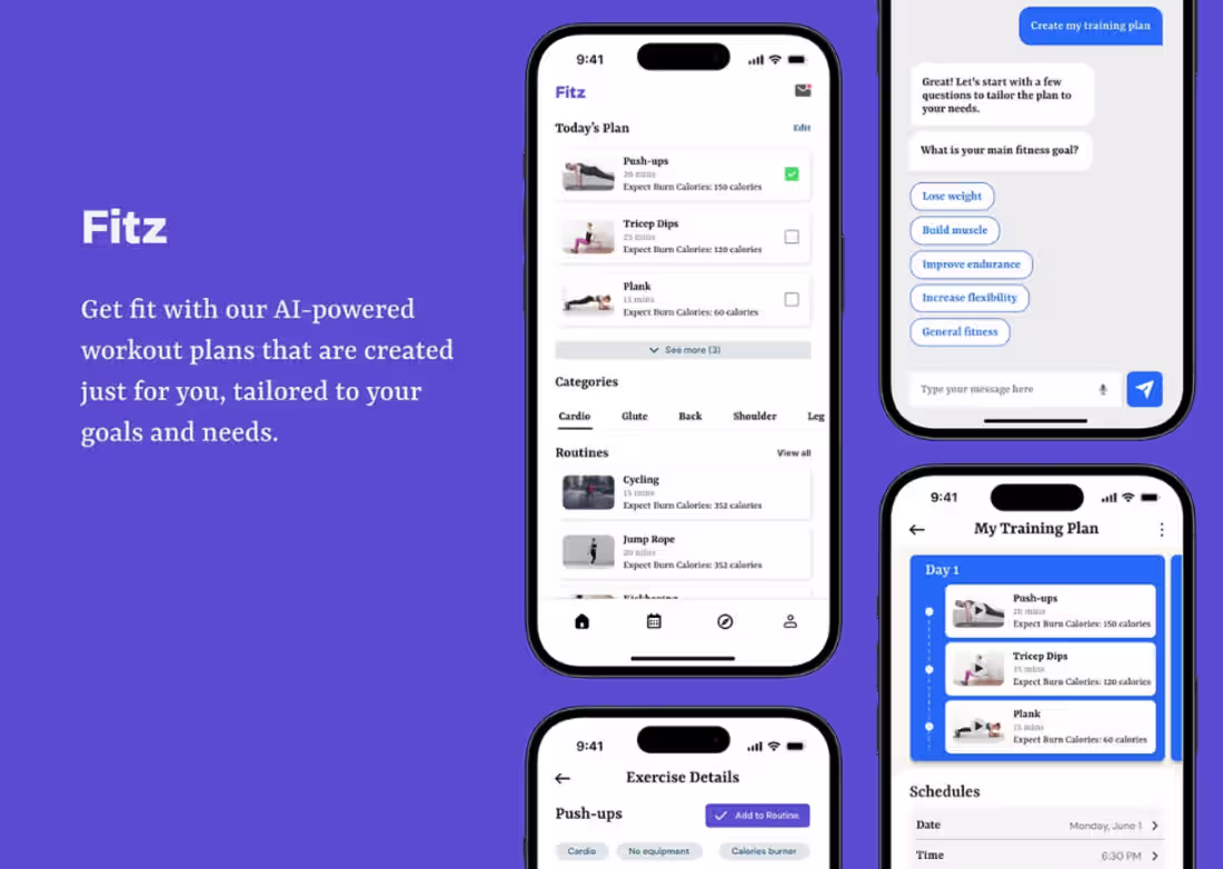 Cover image for AI-Powered Fitz Mobile App