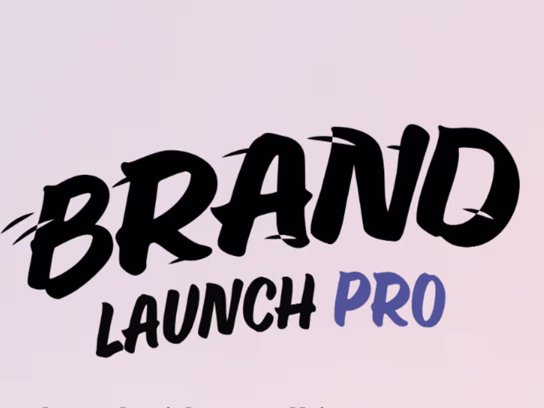 Cover image for Brand Launch Pro