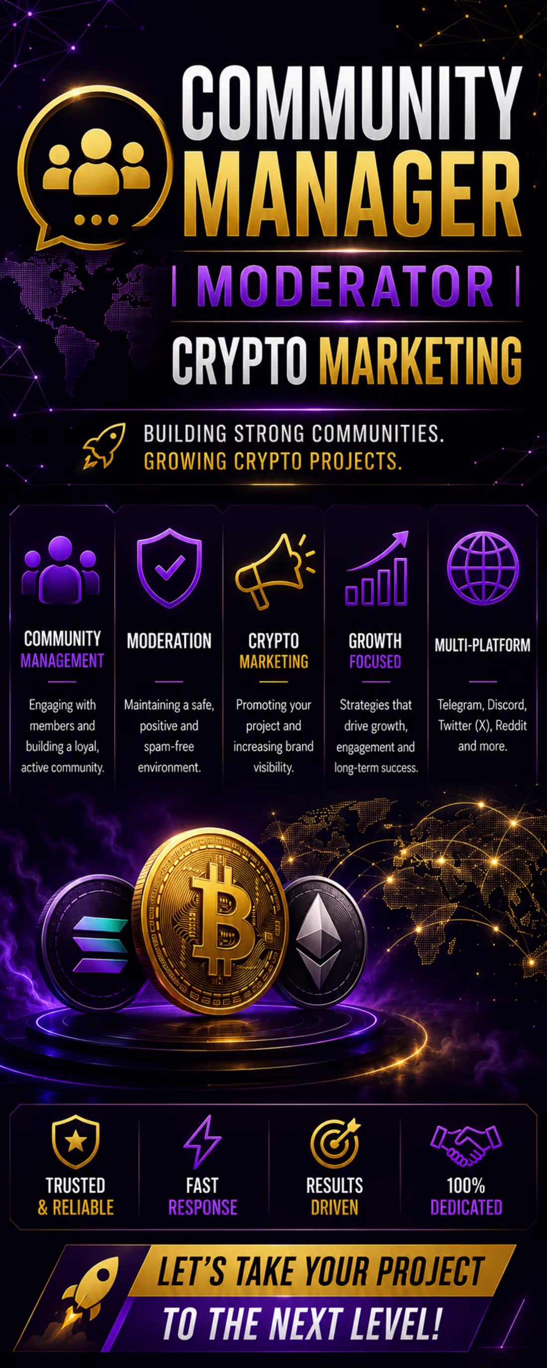 Cover image for Crypto Community Manager & Memecoin Marketing Expert