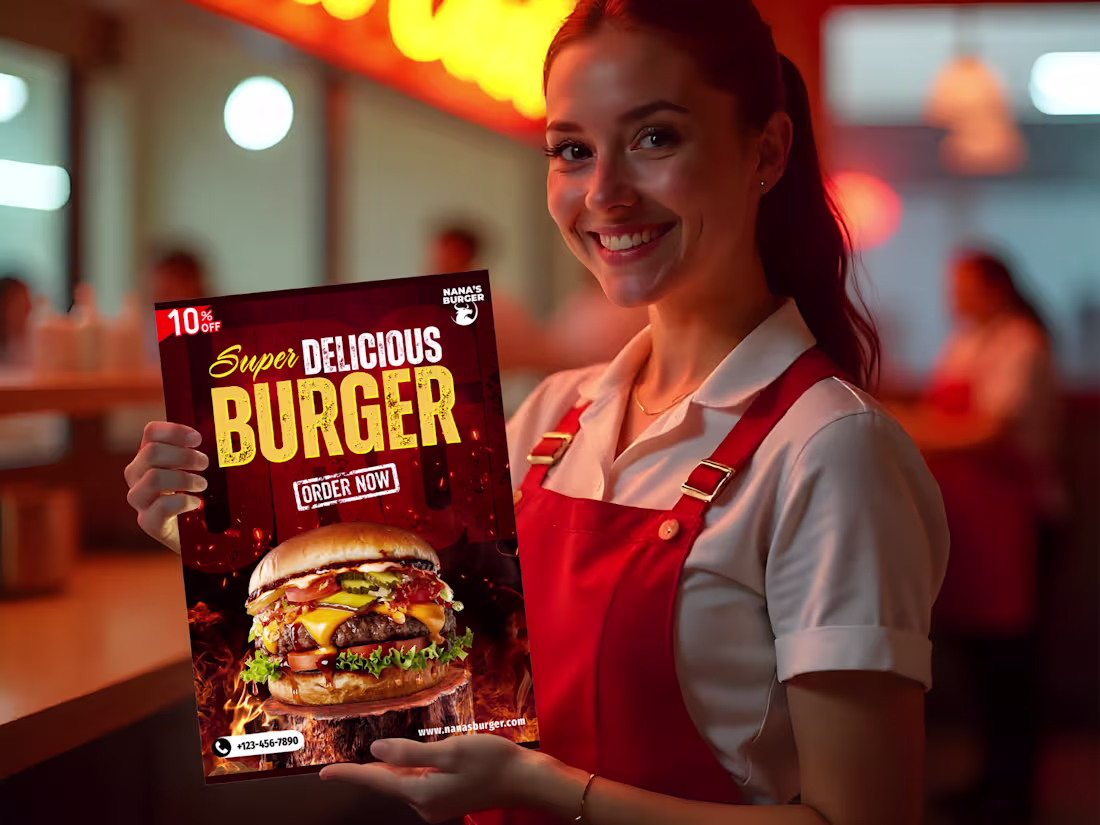Cover image for Restaurant Promotional Poster Design