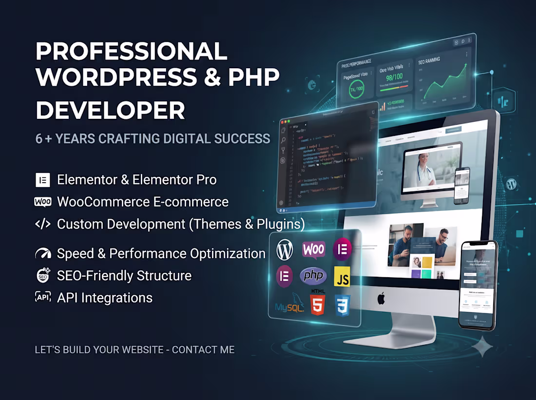 Cover image for WordPress Website Development