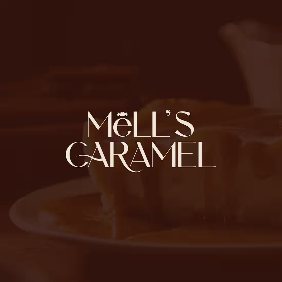 Cover image for Mell's caramel logo