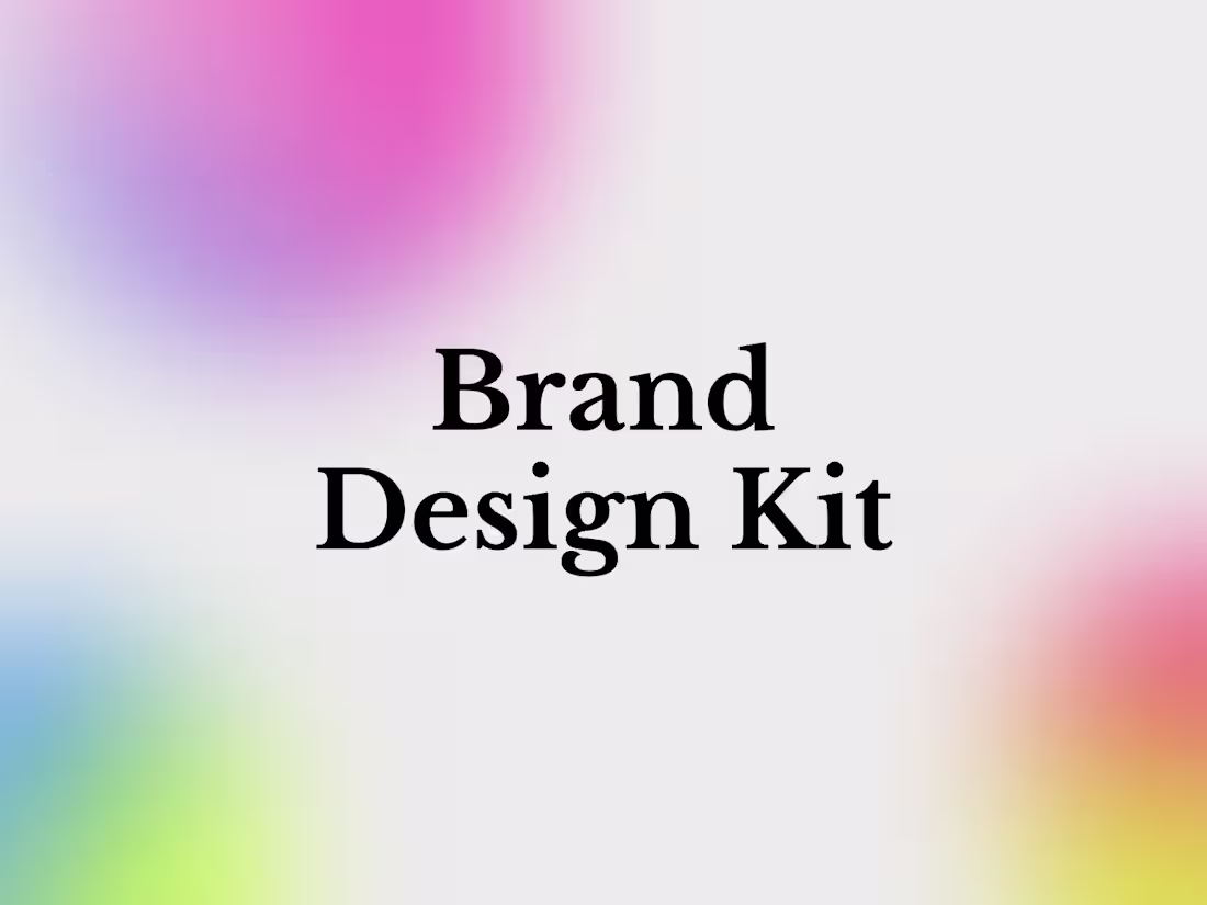 Cover image for Brand Design Kit