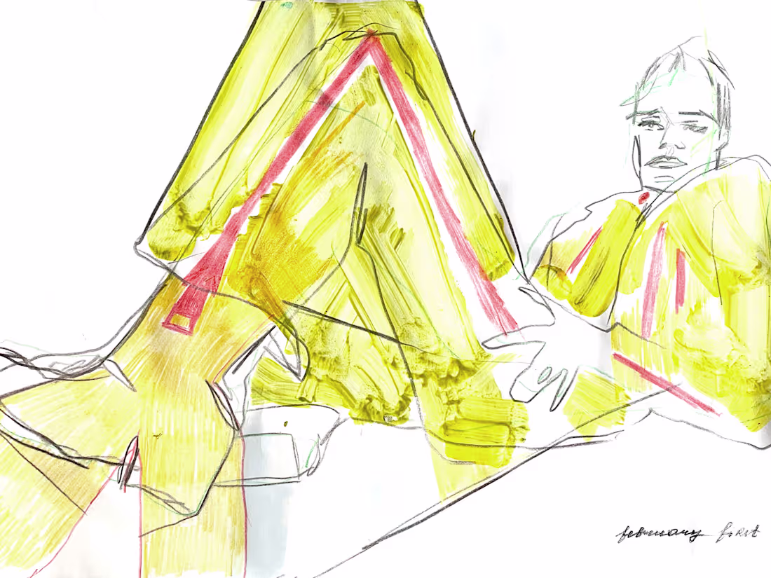 Cover image for february first — illustration