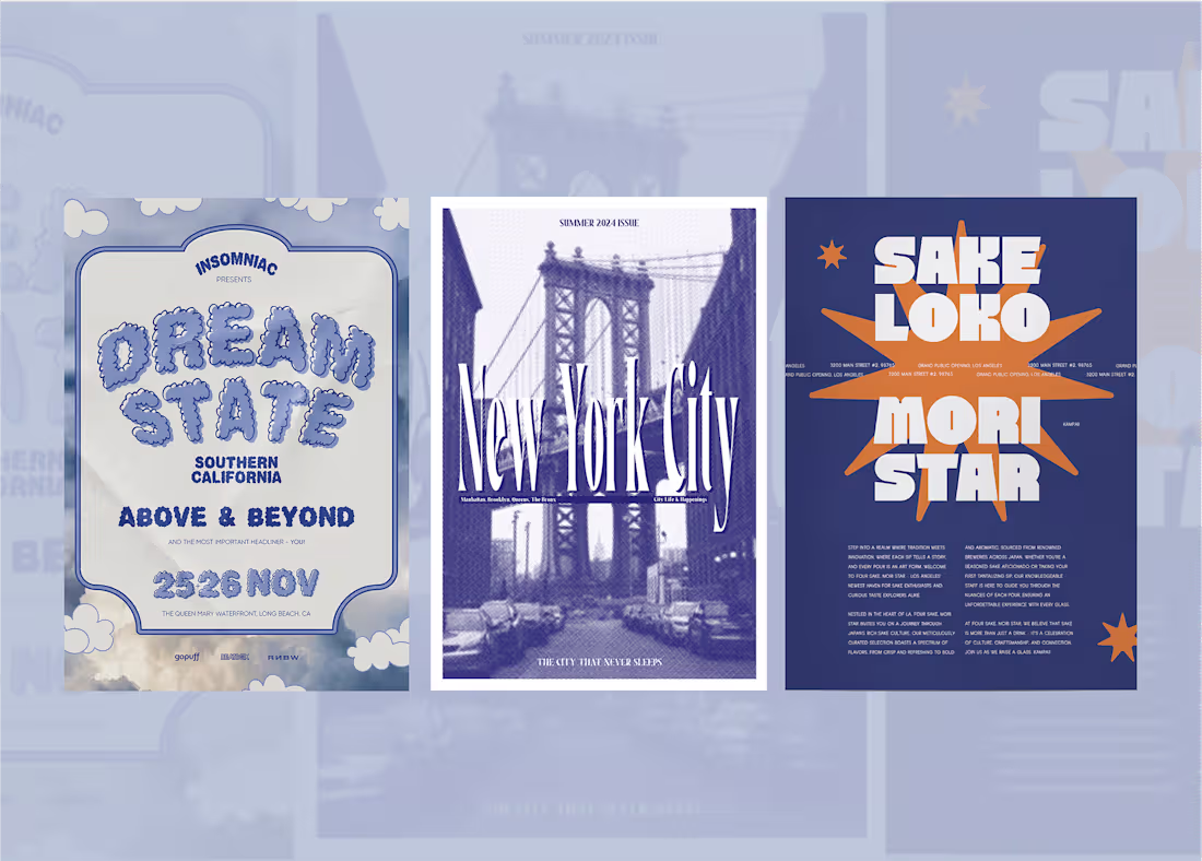 Cover image for ✸ Poster / Flyer / Brochure - Design