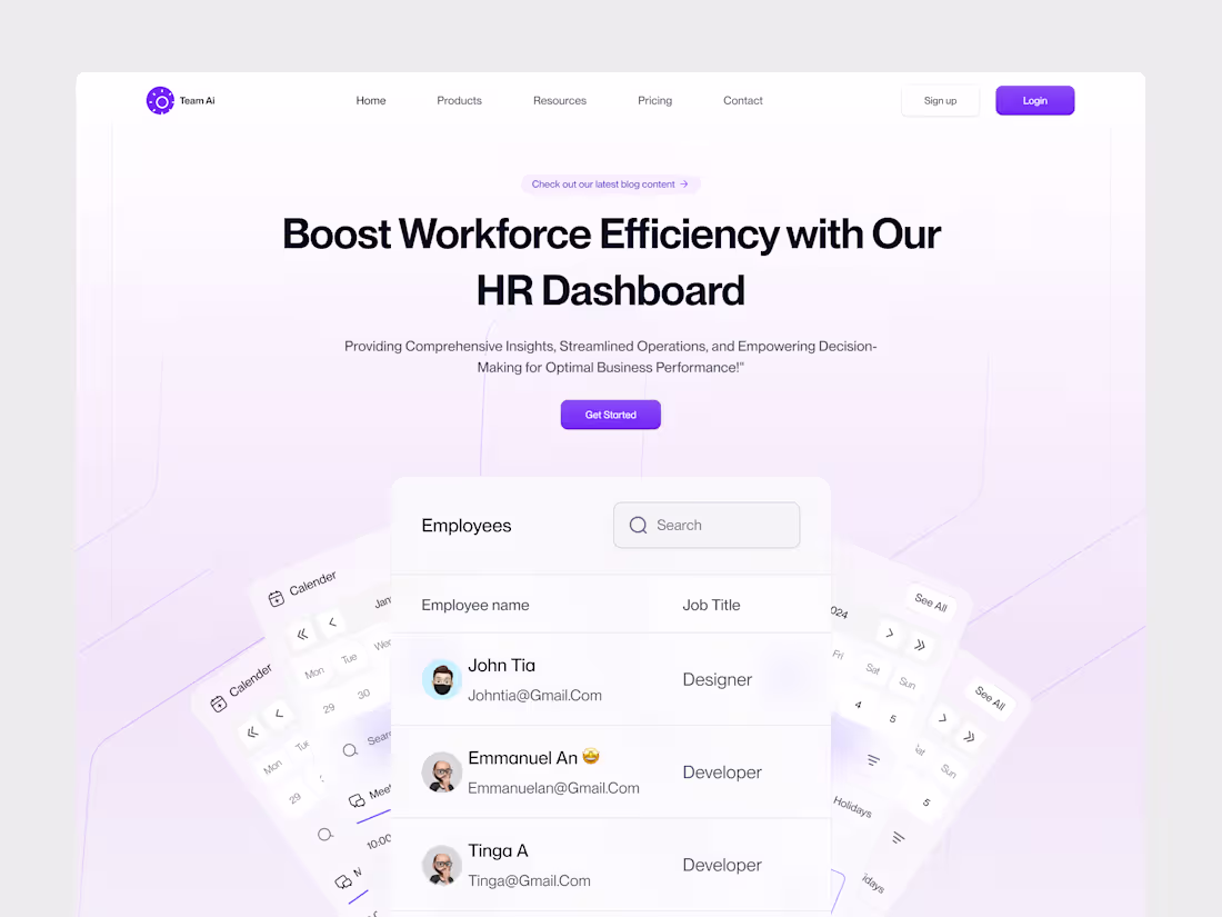 Cover image for Landing page design