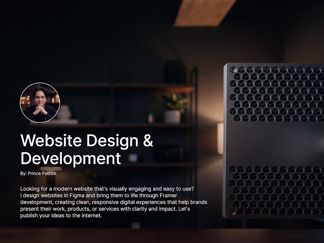 Cover image for Website Design & Development (Framer)