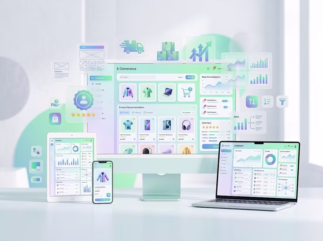 Cover image for Modern Shopify, WooCommerce & Custom E-commerce Store devlopment