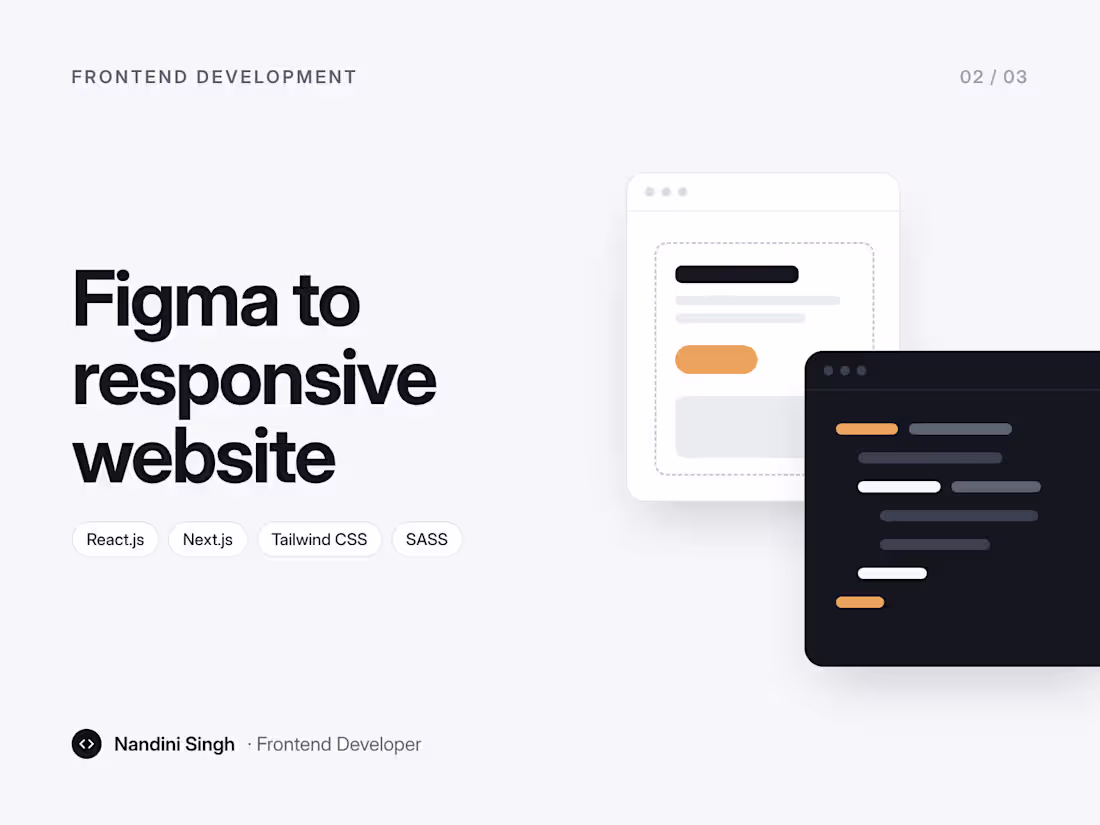 Cover image for Figma to responsive website