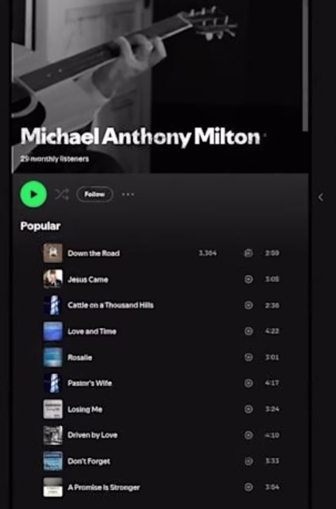 Cover image for Working with Michael Anthony Milton