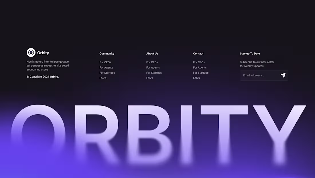 Cover image for Footer 🔥