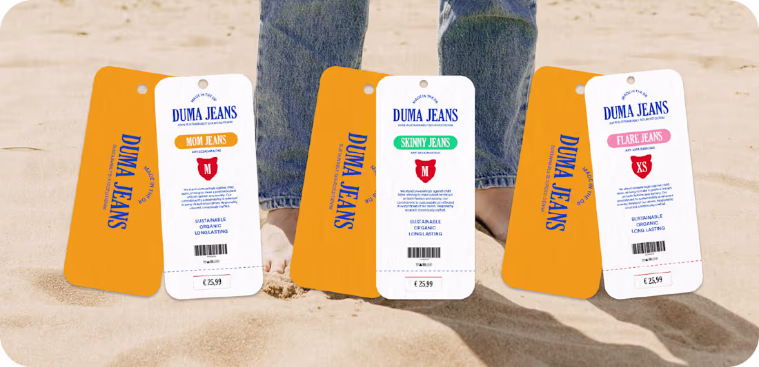 Cover image for DUMA JEANS / Brand Identity