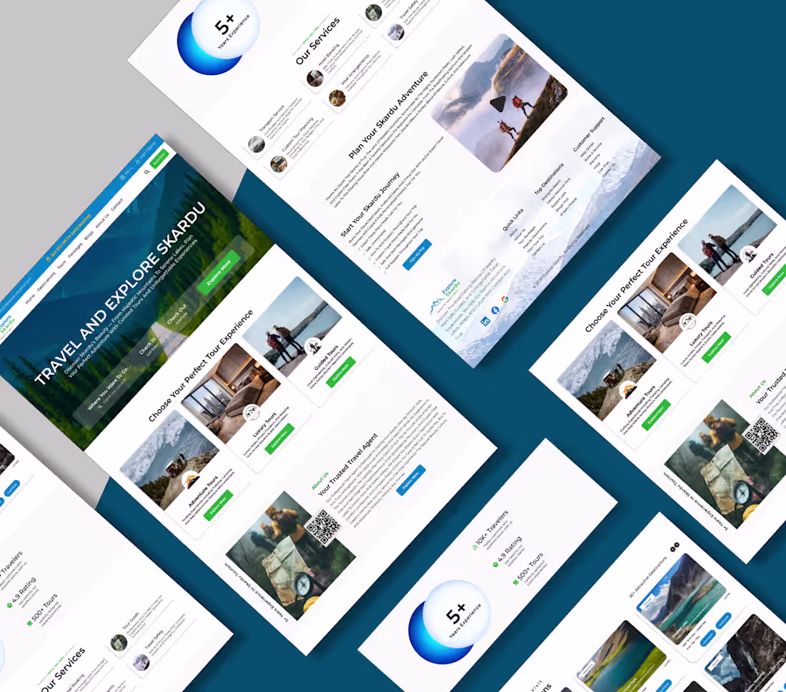 Cover image for Website UI/UX Design