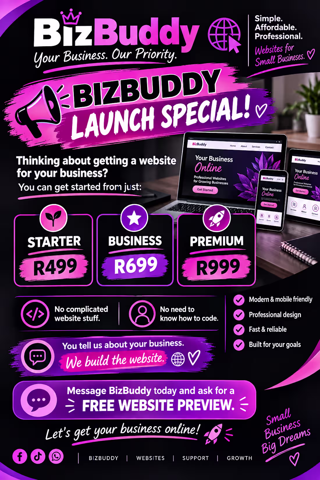 Cover image for Designed and built a professional