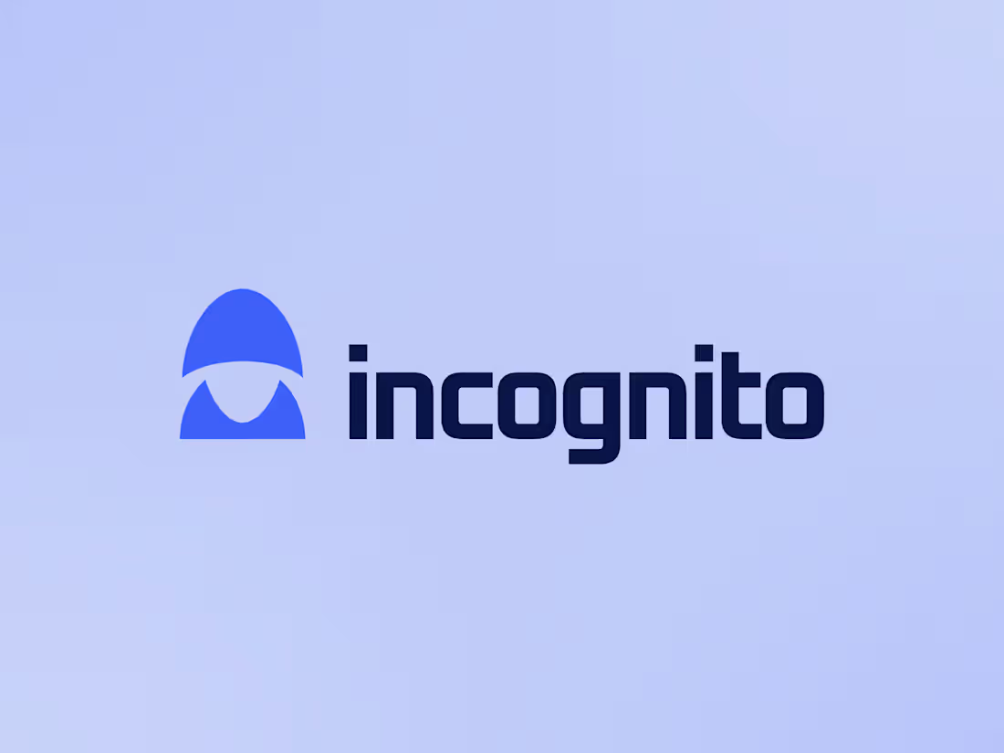 Cover image for incognito VPN Logo Design.
A hooded