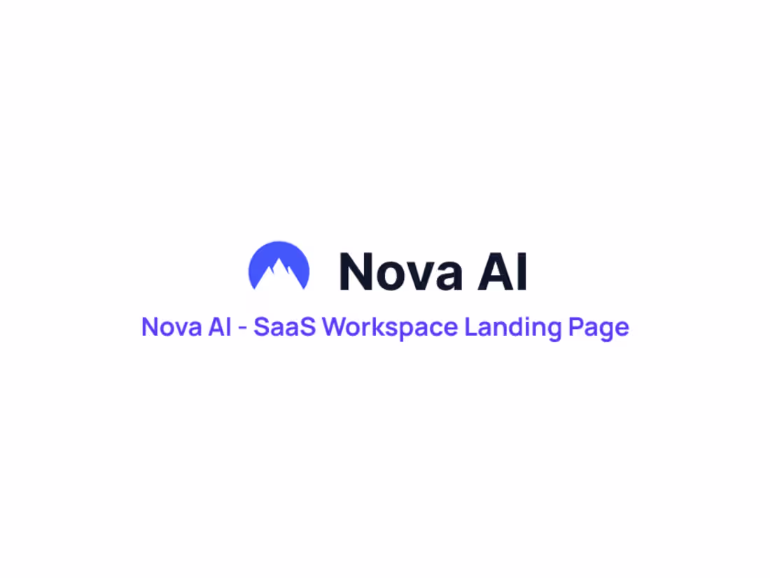 Cover image for Nova AI — AI Workspace