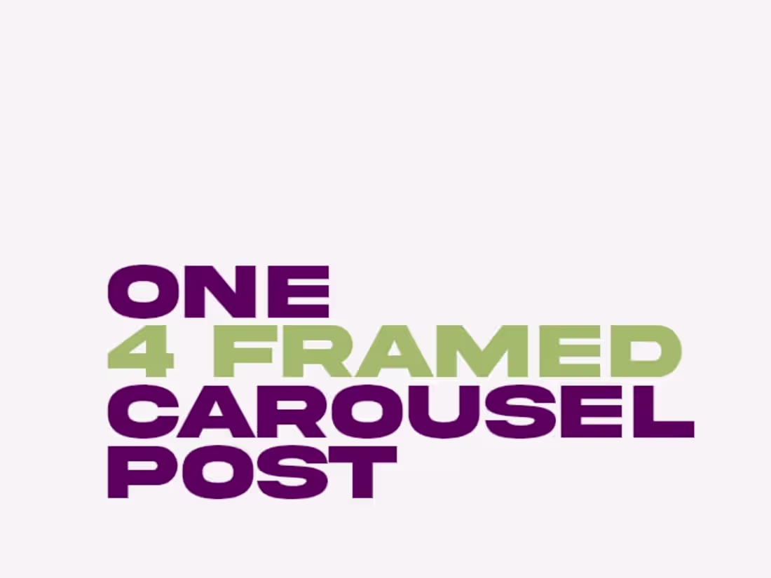 Cover image for Social Design for Static Carousel Posts