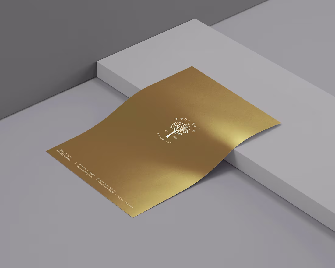 Cover image for mehr Sein Logo & Corporate Design
