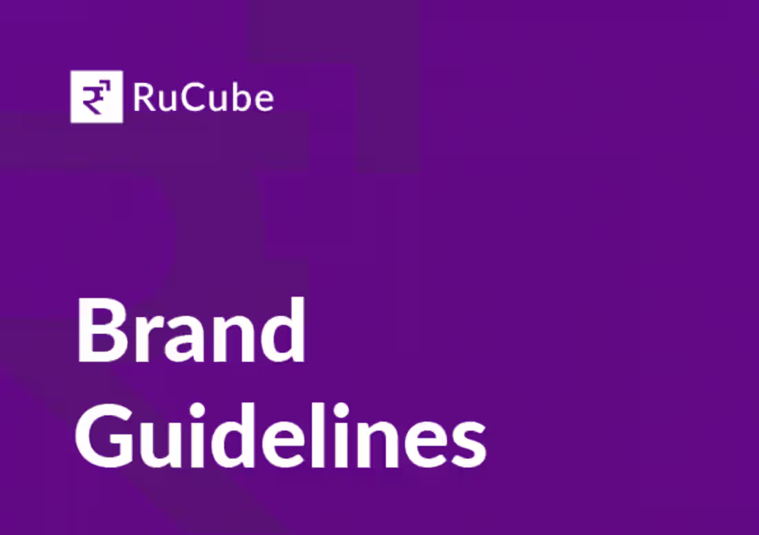 Cover image for RuCube - Brand Guidelines