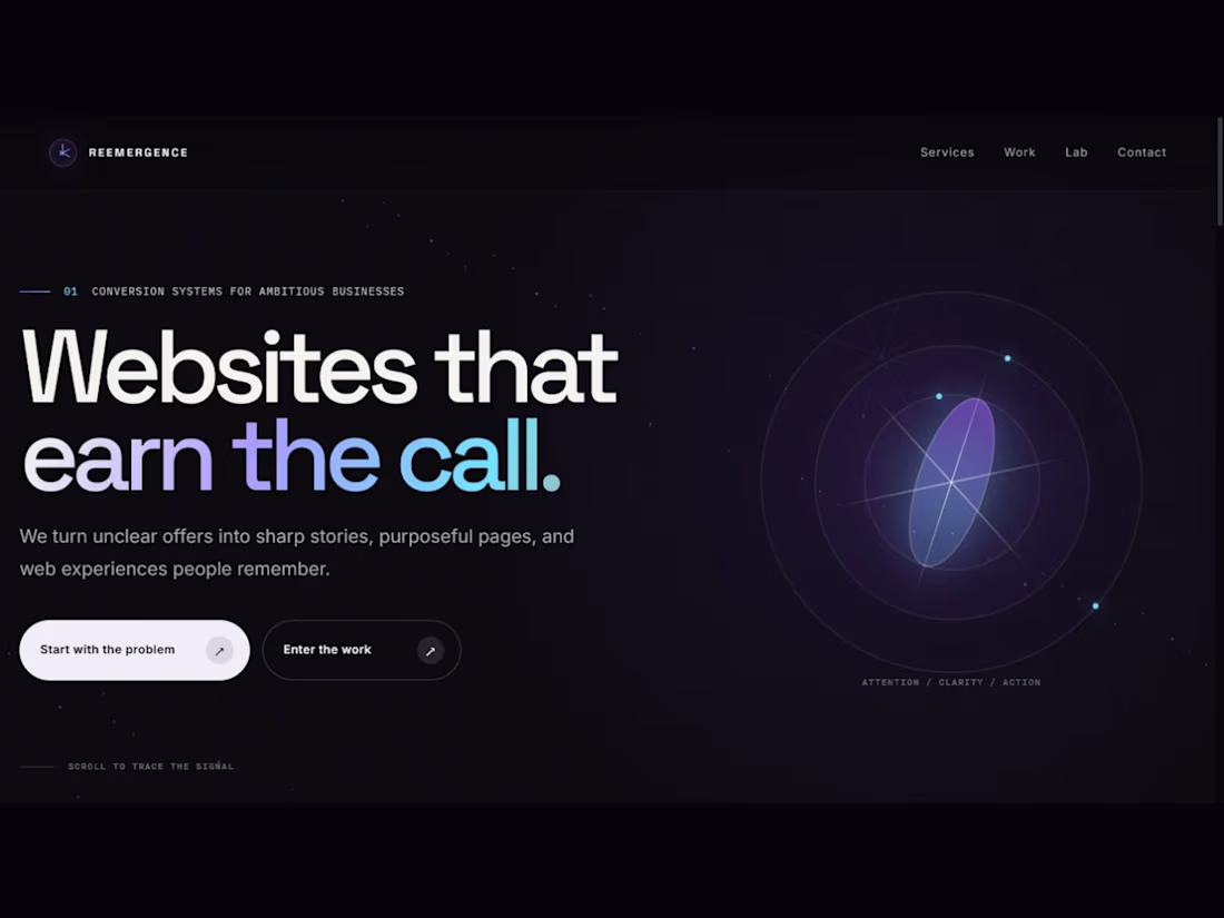 Cover image for ReeMergence Holdings: Conversion Website System