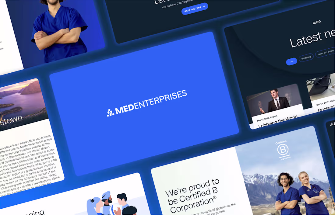 Cover image for Medenterprises Case Study | What IF Web