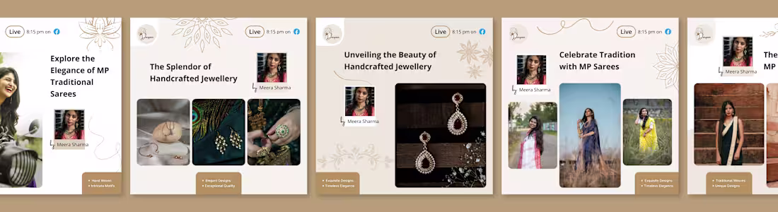 Cover image for Fashion and Jewellery Facebook Posts